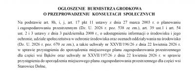 Konsultacje społeczne